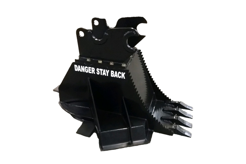 Severe Duty Excavator Brush Cutter