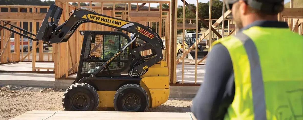 L320 Skid Steer Loader MULTIFUNCTION DISPLAY