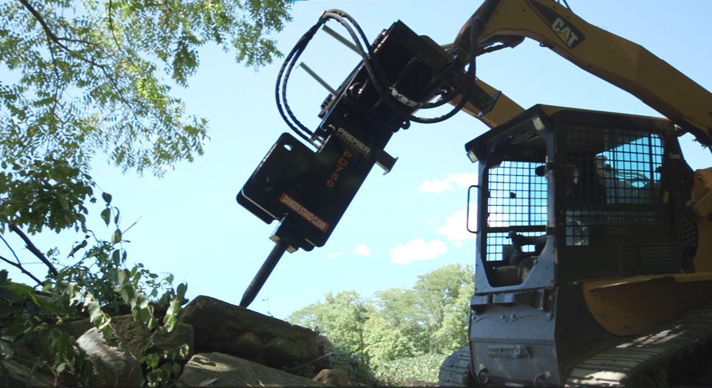 Premier PD1000 Skid Steer Post Driver