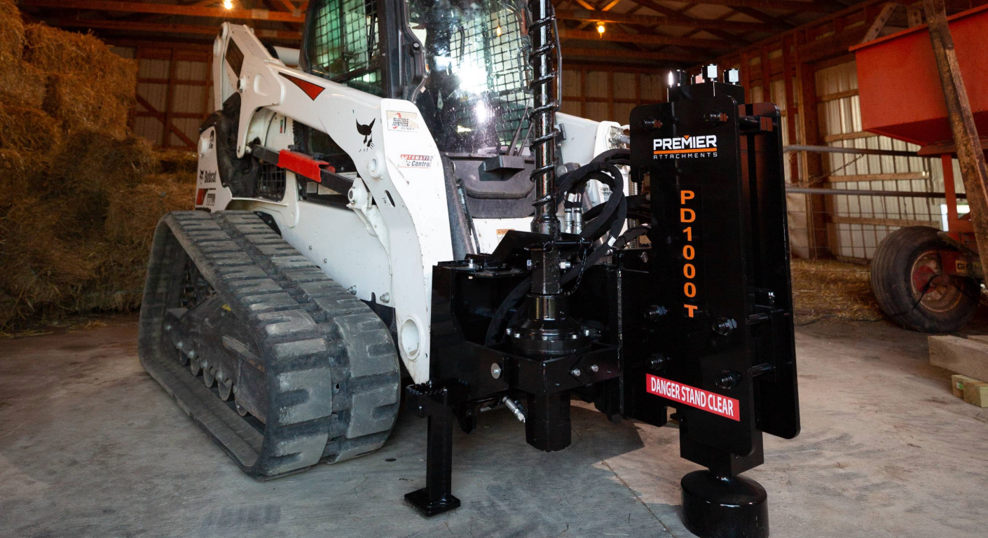 Premier PD500 Skid Steer Post Driver