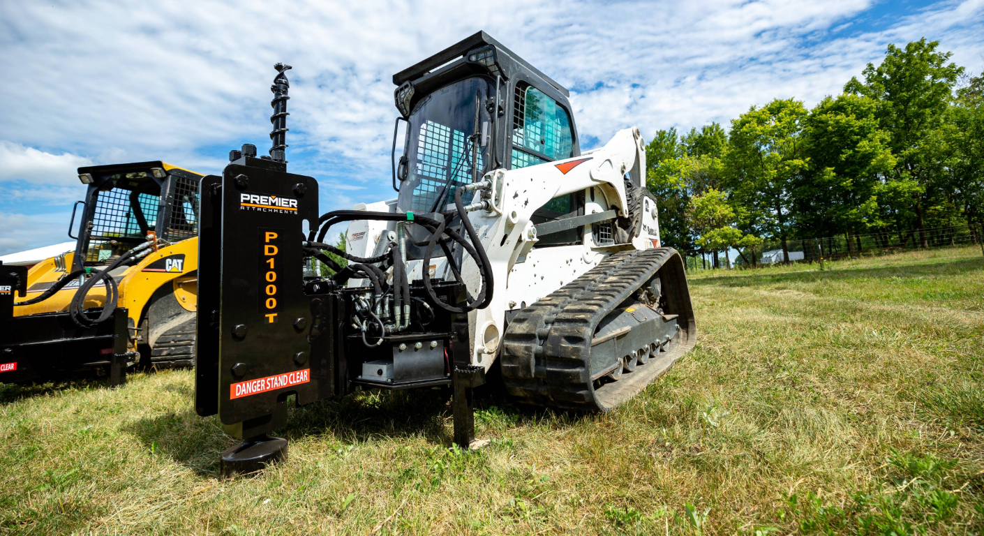 Premier PD750 Skid Steer Post Driver